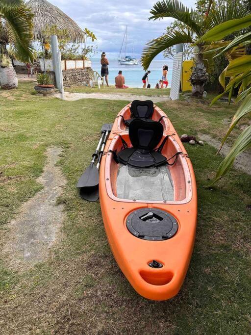 Meri Lodge Huahine Fare ภายนอก รูปภาพ