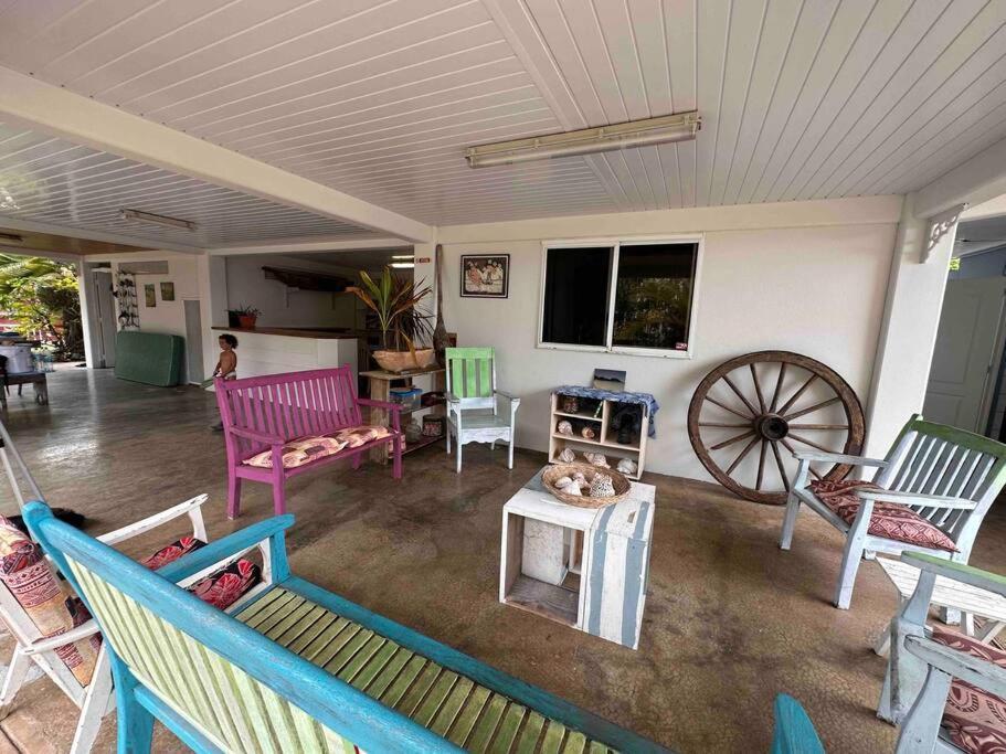Meri Lodge Huahine Fare ภายนอก รูปภาพ