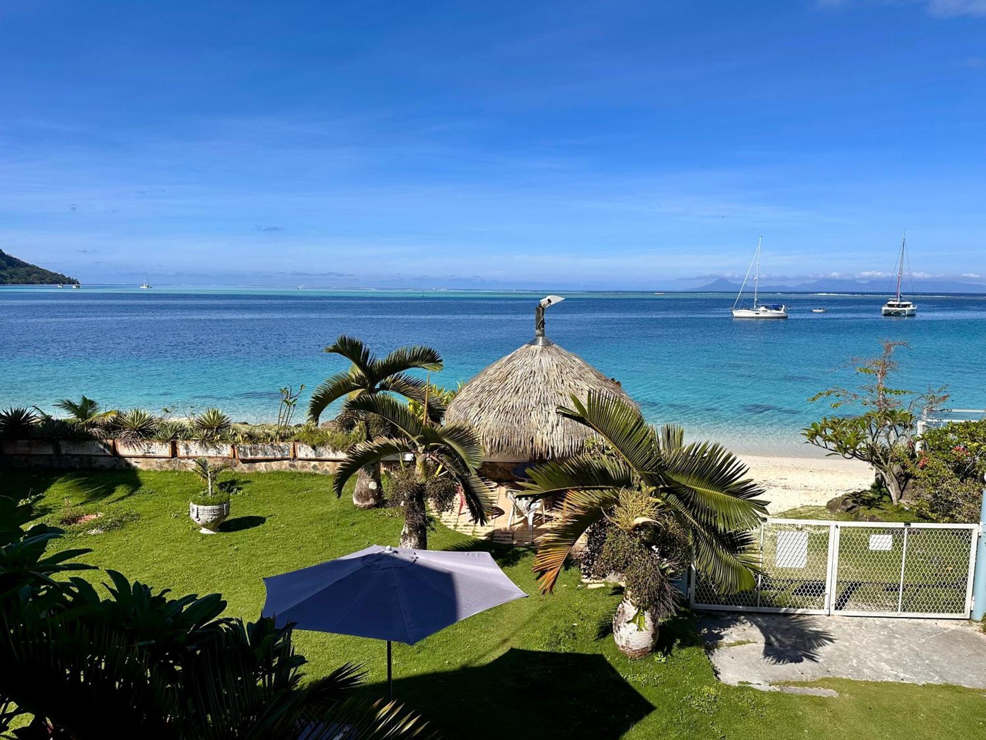 Meri Lodge Huahine Fare ภายนอก รูปภาพ